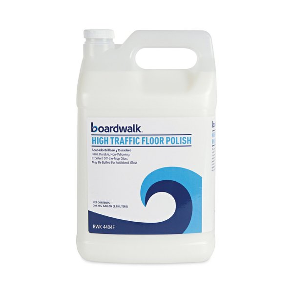 Boardwalk High Traffic Floor Polish, 1 gal Bottle, PK4 132000-41ESSN